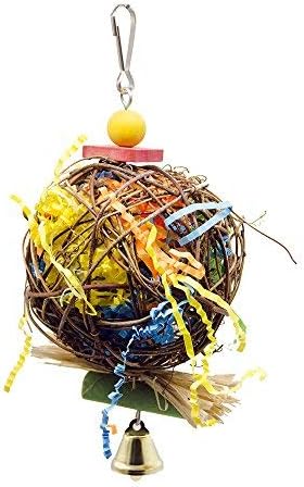 2 Pack Bird Cage Hanging Chewing Toy, Bird Shredding Toys for Parrots