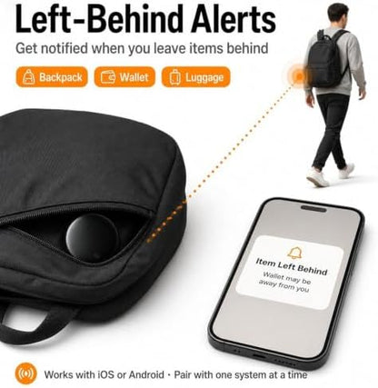 GPS Tracker for Vehicles No Subscription, iOS & Android Dual System