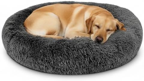 The Dog’s Bed Calming Donut Dog Bed, with Removable Zip Cover