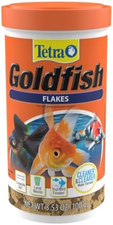 Tetra Goldfish Flakes Fish Food, 3.53 oz
