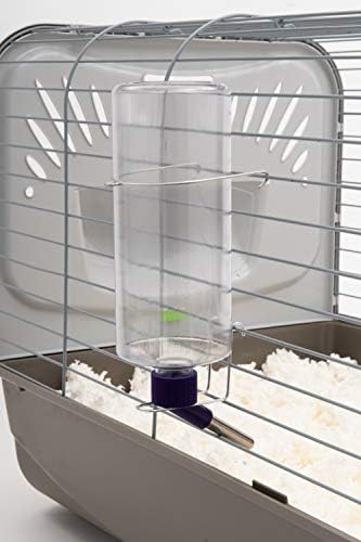 Lixit Standard Cage Water Bottles for Rabbits, Ferrets, Guinea Pigs, Hamsters, Rats, Mice and Other Small Animal's (32 Ounce, Clear)