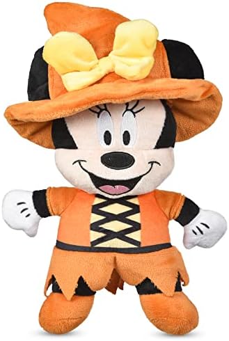 Disney for Pets 9" Halloween Plush Minnie Mouse Toy for Dogs | Minnie Mouse Plush Dog Toy | Disney Toys for All Dogs, Official Dog Toy Product of Disney for Pets