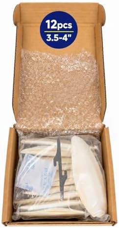 Birds LOVE 3.5-4″ Cuttlebone for Birds – 100% Natural Sun-Dried Calcium Carbonate Mineral Supplement – for Parakeets, Budgies, Cockatiels, Finches & Canaries – 12 Pack with Holder – Made in Vietnam