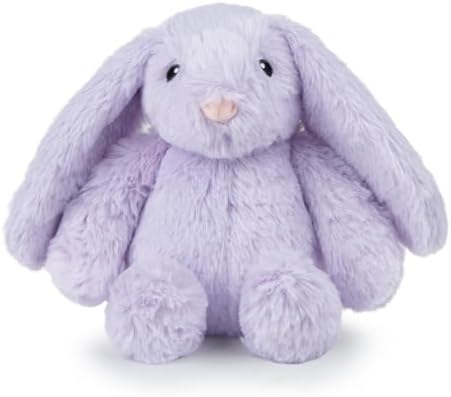 Best Pet Supplies Bunny Buddy Squeaky Plush Dog Toy - Purple, Small