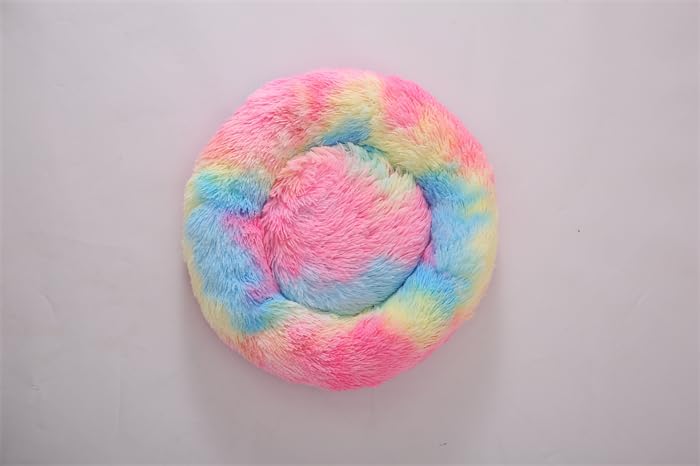 Small Dog Bed for Small Dogs, Washable Donut Cat Beds for Indoor Cats