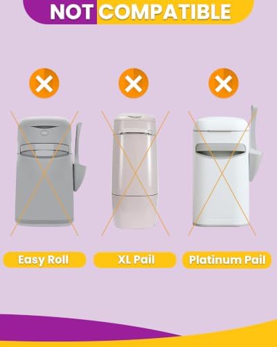 4 Pack Cat Litter Refill Bags, Litter Refill Bags Cartridge, 92 Total FT