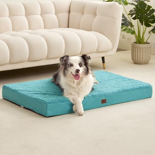 EHEYCIGA Orthopedic Dog Bed Large with Removable Washable Cover, 35x23