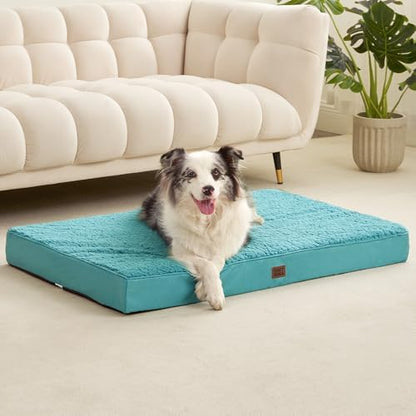 EHEYCIGA Orthopedic Dog Bed Extra Large with Removable Washable Cover, 44IN