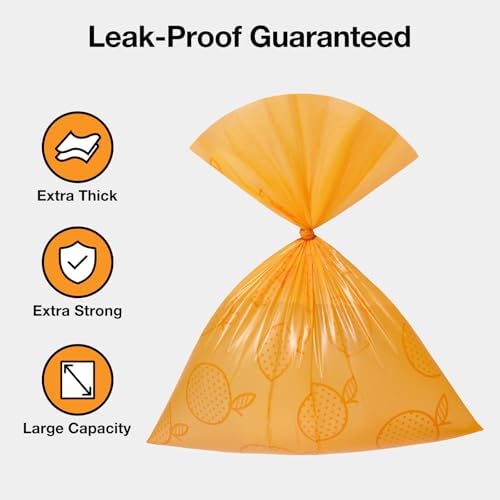 VETRESKA Citrus Scented Dog Poop Bags, 300 Counts, Leak Proof