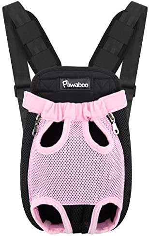 Pawaboo Pet Front Carrier Backpack for Small Medium Dogs