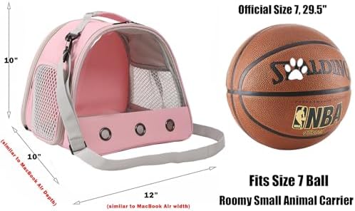 2-Pack Guinea Pig Carrier and Playpen Set - Breathable Pet Playpen Pop Open Outdoor/Indoor Exercise Fence, Portable Small Animal Backpack for Bearded Dragon, Rabbits, Hamster, Chinchillas