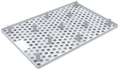 HOP Rabbit Litter Box Grid, Dishwasher Safe, Non-Slip Sifter, 0.5” Holes, 19” x 13”, Keeps Paws & Hay Clean and Dry (Grid Only)