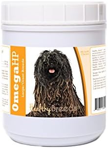 Healthy Breeds Pulik Omega HP Fatty Acid Skin and Coat Support Soft Chews 90 Count