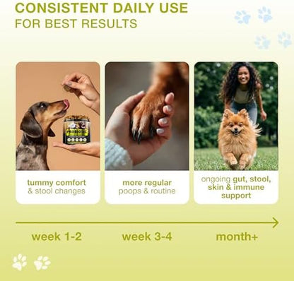 Probiotics for Dogs with Digestive Enzymes & Prebiotics - Sensitive Stomach