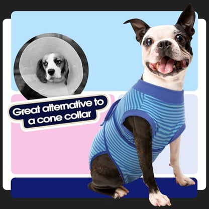 FUAMEY Recovery Suit for Dogs After Surgery,Soft Breathable Dog Bodysuit