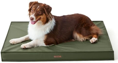 LE SURE Outdoor Waterproof Dog Beds Medium Size,Orthopedic Pet Mat,30x20In