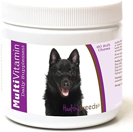 Healthy Breeds Schipperke Multi-Vitamin Soft Chews 60 Count (1127-schp-001)