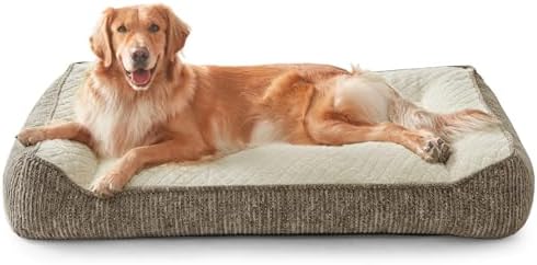 JOEJOY XL Orthopedic Dog Beds Large Size Dog, Extra Thick Big Dog Couch Bed