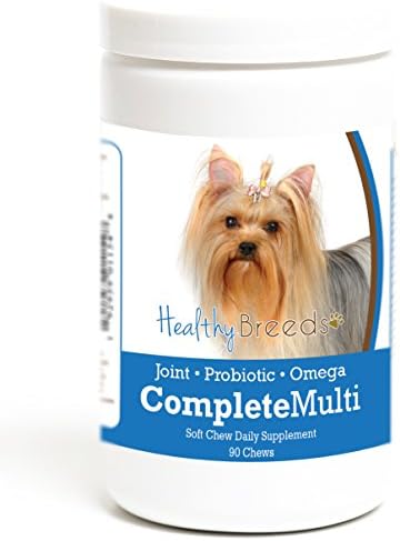 Healthy Breeds Yorkshire Terrier All in One Multivitamin Soft Chew 90 Count
