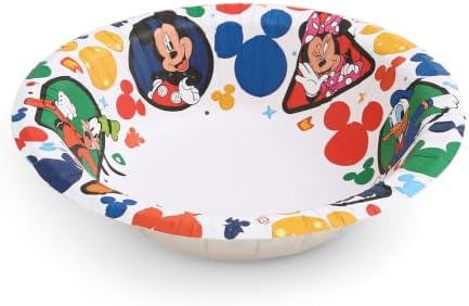 Glad for kids Disney Mickey & Friends Disposable Bowls, 12 Oz, 40 Ct, 2-Pk