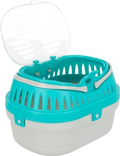 TRIXIE Pico Transport Crate, Great On-The Go Travel with Small Pets, Small