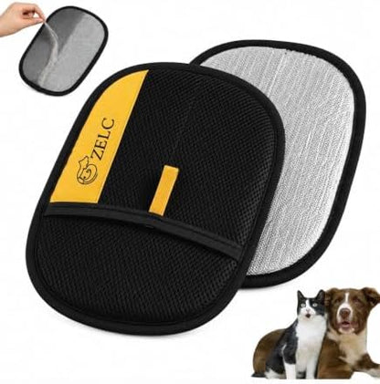 Pet Hair Remover Glove for Dogs and Cats -Premium quiality, Reusable pet Hair Remover for Furniture, couches, Carpets, car Seats & Clothing