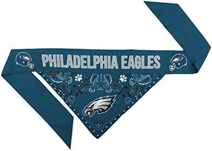 Littlearth NFL Reversible Pet Bandana - Officially Licensed Teams, Sizes XS to XL
