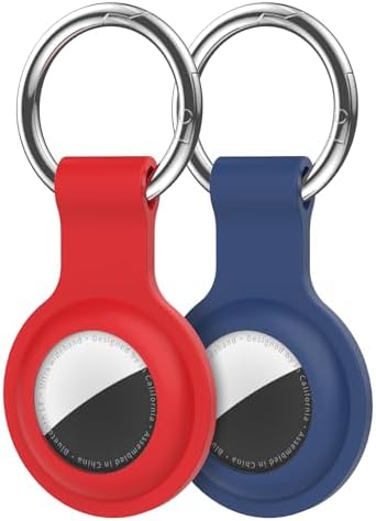 Compatible for AirTag Holder Keychain for Apple Air Tag 1st&2nd Generation