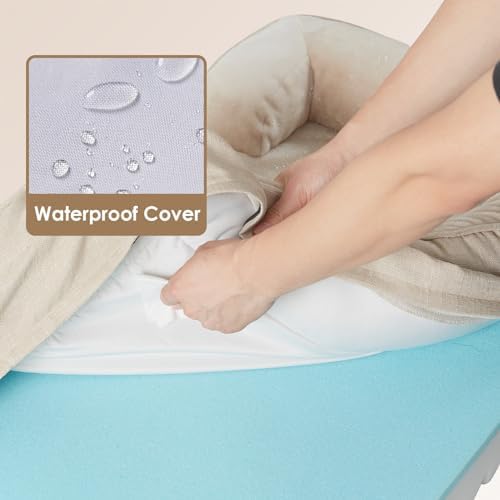 EHEYCIGA Orthopedic XXL Dog Bed, Waterproof Washable XL Big Pet Bed 52"