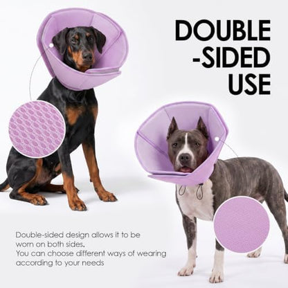 AOFITEE Soft Dog Cone Collar Anti-Lick, Dog Cone Alternative After Surgery