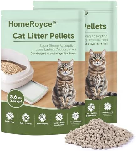 Cat Litter Pellets Exclusively for Double Layer Cat Litter Box