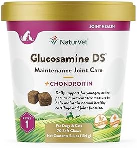 NaturVet Maintenance Joint Care with Chondroitin, Dogs & Cats, 70ct