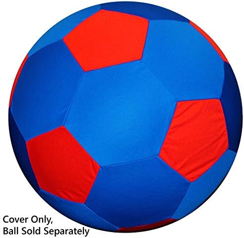 Horsemen's Pride Mega Ball Cover for Horses, 40 in, Solid Blue