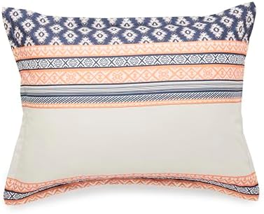 Amazon Basics Lightweight Microfiber Comforter Set, 2-Piece, Twin/Twin XL, Gray Geometrics