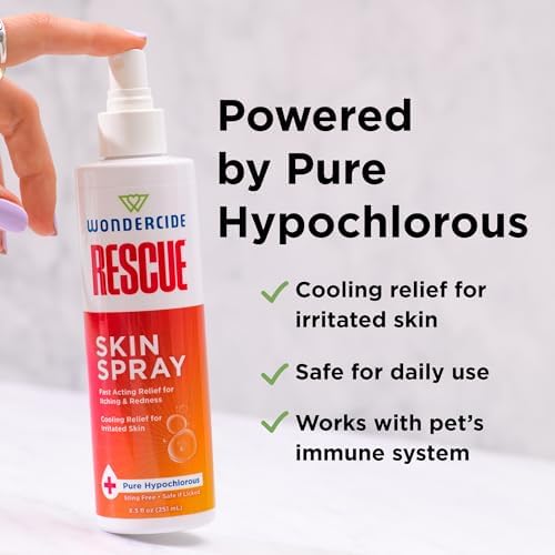 Wondercide Rescue - Skin Spray for Dogs and Cats - 8.5 oz