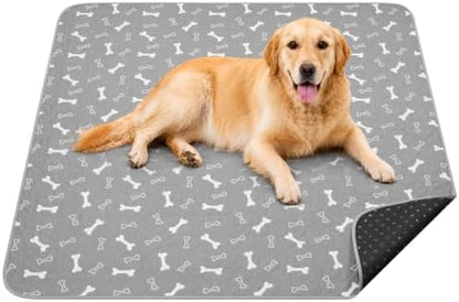 Washable Pee Pad for Dogs, 2 Pack Large Reusable Puppy Pads, 36"x48"