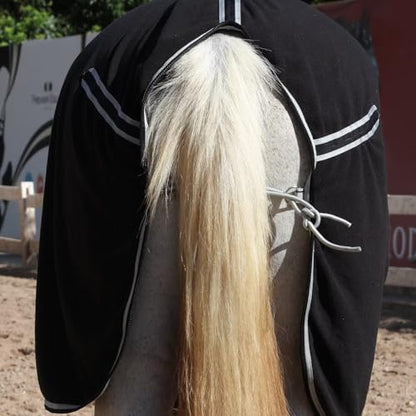 LEAFOREST Horse Fleece Blanket Exercise Cooler Liner Soft Moisture Wicking