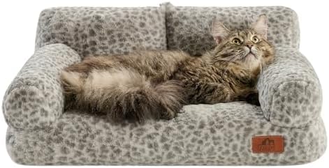 Hollypet Small Dog Large Cat Bed Puppy Couch Beds for Pets up to 25 lbs