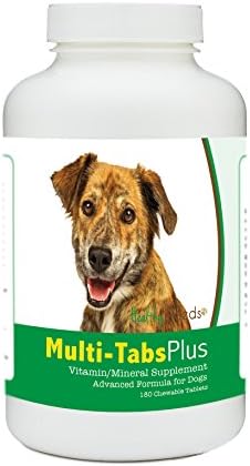 Healthy Breeds Plott Multi-Tabs Plus Chewable Tablets 180 Count