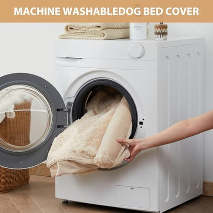 BFPETHOME Orthopedic Washable XXL Dog Bed for Senior Dog Cozy Sleep