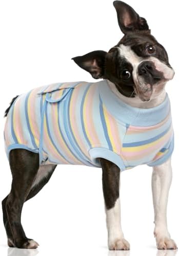 FUAMEY Dog Surgery Recovery Suit, Surgical Suit for Dogs Onesie for Surgery