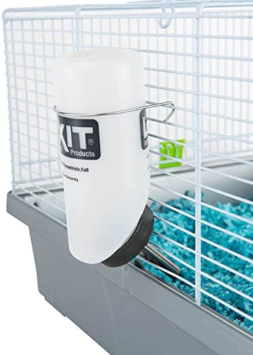Lixit Wide Mouth BPA-Free Cage Water Bottles for Rabbits, Ferrets, Guinea Pigs, Rats, Chinchillas, Hamsters, Mice, Hedgehogs, Gerbils and Other Small Animals. (Translucent, 8 Ounce)