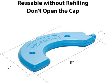 iPettie Replacement Ice Packs for Donut Frost, Brioche Automatic Pet Feeder