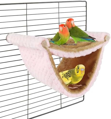 BWOGUE Bird Nest Bed Hanging Hammock, Parakeet Bed for Cage, Cockatiel Bed