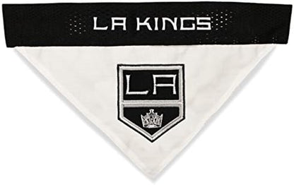 NHL Los Angeles Kings Bandana for Dogs & Cats, Small/Medium. - Cute & Stylish Bandana! The Perfect Hockey Fan Scarf Bandana, Great for Birthdays Or Any Party!