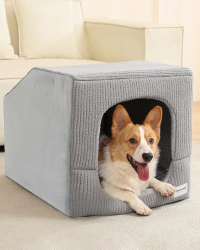 Hovicaed Indoor Dog House Small Sized Dog Tent with Dog Cave Bed 26x20ines