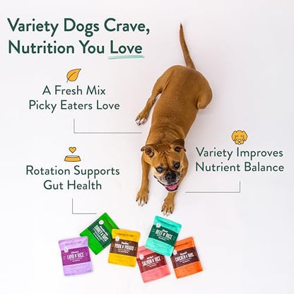 Portland Pet Food Company Fresh, Human Grade Dog Food Topper & Meal 5 Pack