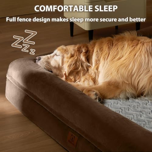 WNPETHOME Giant Dog Bed Orthopedic for Senior Dog Bed Comfy Sleeping