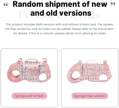 Wakytu Dog Lift Harness Dog Carrier Sling for Small Dogs & Cats,M