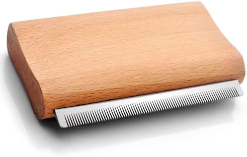 Dog Brush for Shedding | Pet pro Grooming Tool, Cat Grooming Supplies, Deshedding Dog Brush | Combs for Daily Cleaning and Grooming of Pet Hair (4.3 Inch (M))
